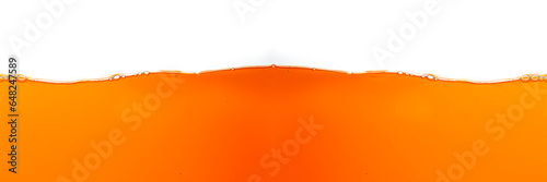 Orange juice isolated on white background,orange juice is isolated on white background. healthy fresh drink and natural waves. close up view.