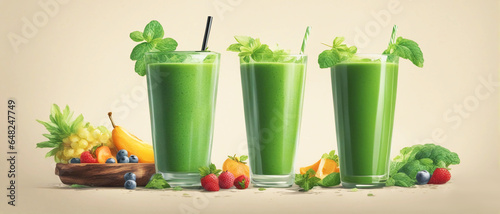Green smoothies. Generative AI.