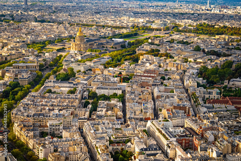 The amazing buildings and streets of Paris from above - travel photography in Paris France