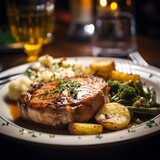 Savoring Delight: Pork Chop Dinner Extravaganza