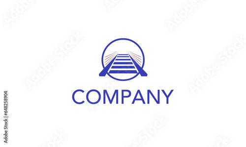 logistics company logo concept.