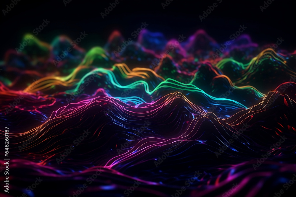 abstract background with lights. 