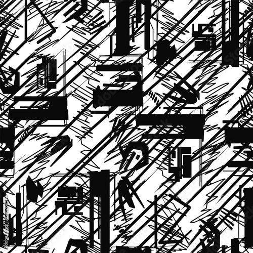 seamless abstract pattern. Textile pattern, geometric print pattern for textile design and fabrics. Digital Paper, Digital Patterns, Backgrounds, Graphics pattern