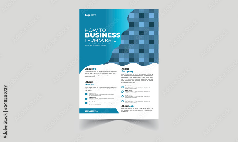 A modern, multipurpose business flyer design and headline template. A modern, multipurpose business flyer design and headline template.