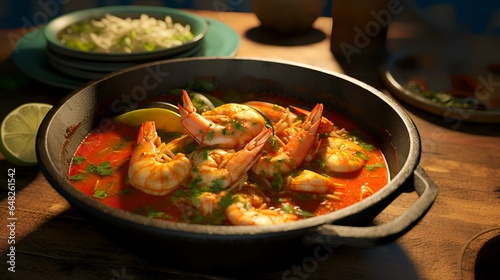 Moqueca flavorful brazilian seafood stew