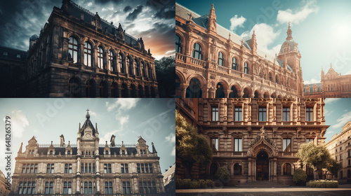 collage of landmarks