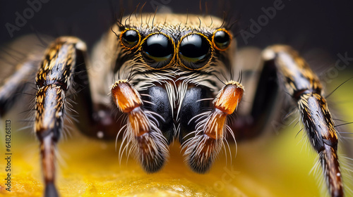 Tiny Predator: The Macro World of a Spider