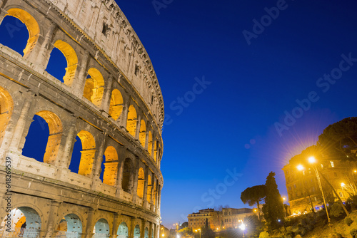 Colosseum; Rome, Lazio, Italy photo