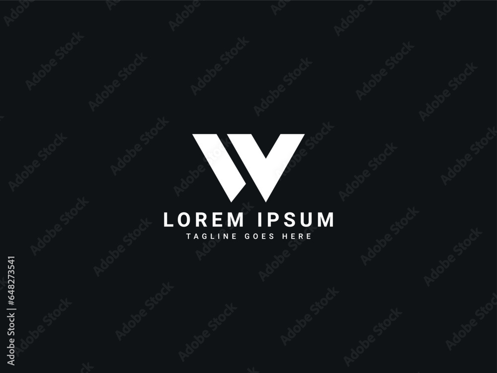 w letter logo 