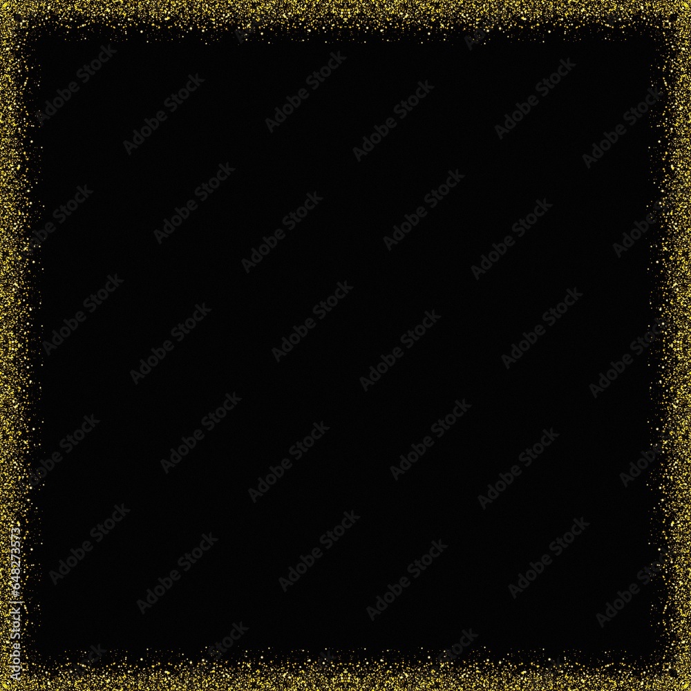 Luxury Teal Gold Sparkle Glitter Frame Border Background Luxury Teal Gold Sparkle Glitter Frame Border Background