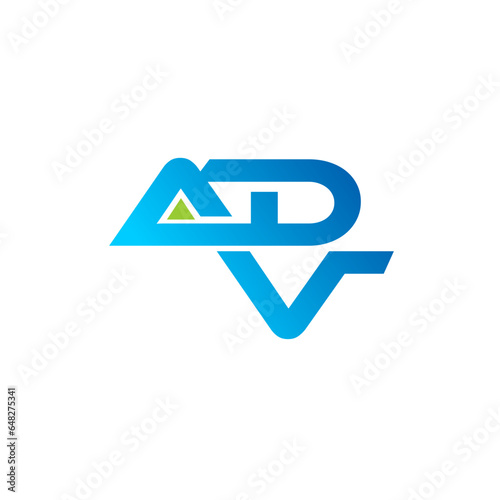 ADV logo vector illustration