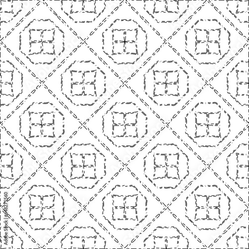 Dotwork noise pattern vector background. Black stipple dots and strips. Abstract noise dotwork pattern. Sand grain effect. Black dots grunge banner. Stipple spots. Stochastic dotted vector background.