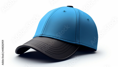 Clothes sport hat blank white fashion textile isolated visor baseball cap