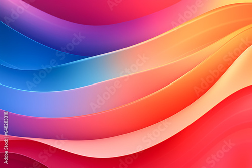 A streamlined and beautiful abstract gradient image. A modern design element with copy space, suitable for UI, UX, wallpapers, and graphic design materials.