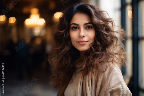 Beautiful persian girl smiling to camera © Miftakhul Khoiri