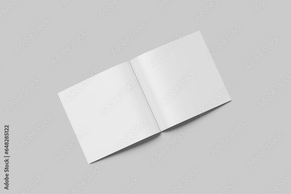 Square Magazine Mockup Square Magazine Mockup