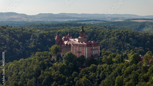 Obraz na płótnie Zamek w Walbrzychu