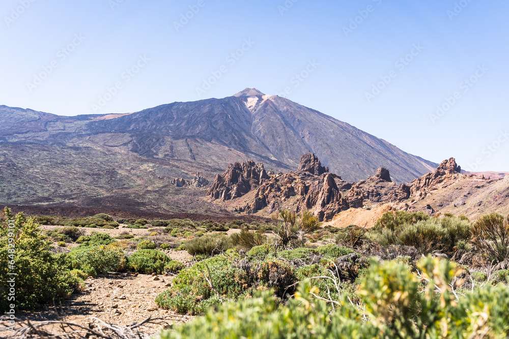 Teneriffa Spanien El Teide Vulkan Foto 