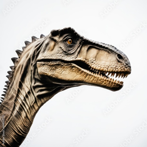 close up of dinosaur