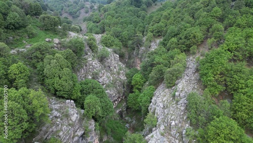 Paktia Province in Afghanistan, Aerial Footage of mountains and landscape photo