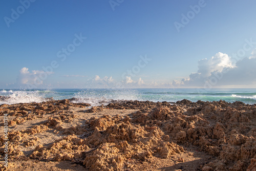 beach and sea