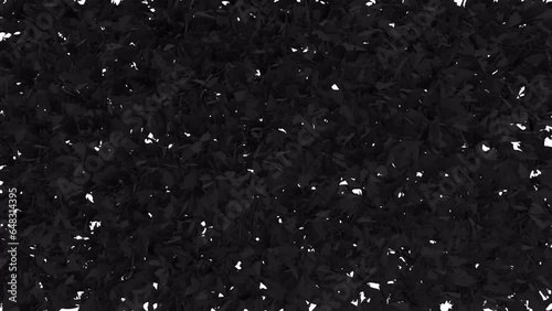 Animated Halloween transition Formed Of Flying Bats with alpha