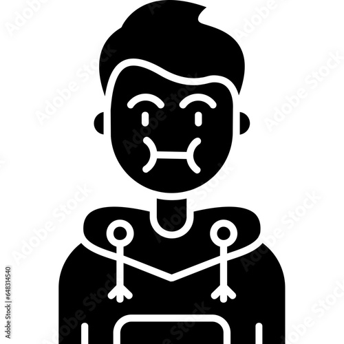 Sickness Teenage Boy Icon