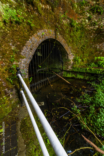 Entrance to the disused original Harecastle Tunnel. photo