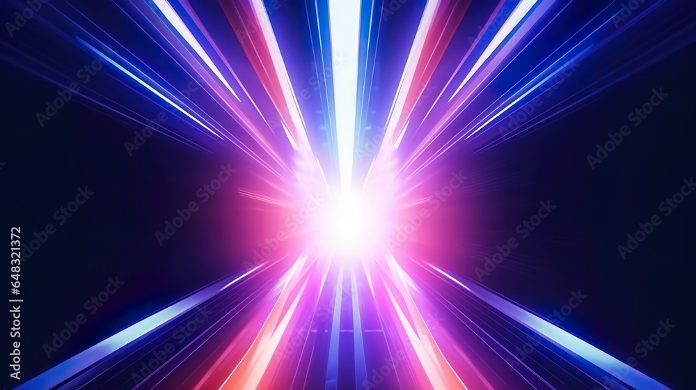 Abstract flight in retro neon hyper warp space Abstract flight in retro neon hyper warp space