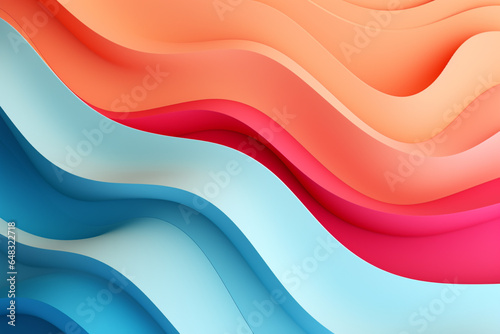 Abstract papercut style design for background for placards, poster, banner, invitation, covers and other, modern style