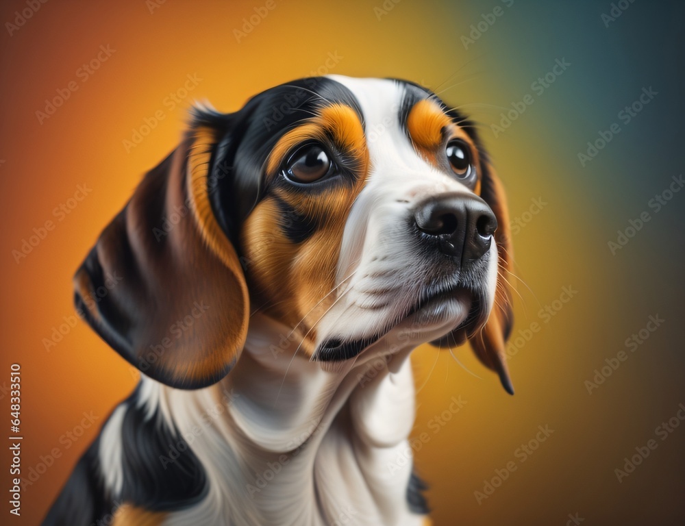 Beagle puppy portrait/wallpaper/background Beagle puppy portrait/wallpaper/background