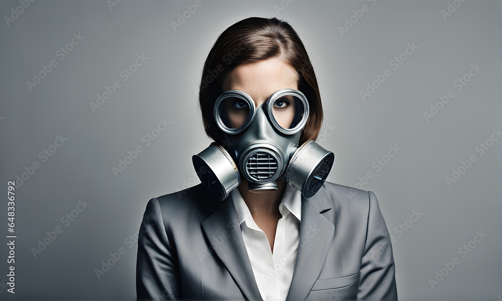 Concept of toxic environment in business for women, women having difficulties in business environments Concept of toxic environment in business for women, women having difficulties in business environments