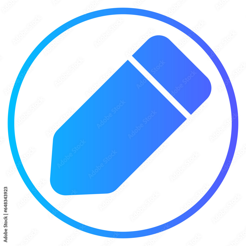 pencil gradient icon