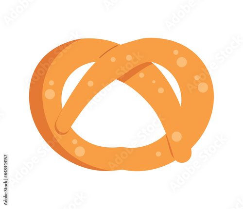 baked pretzel icon