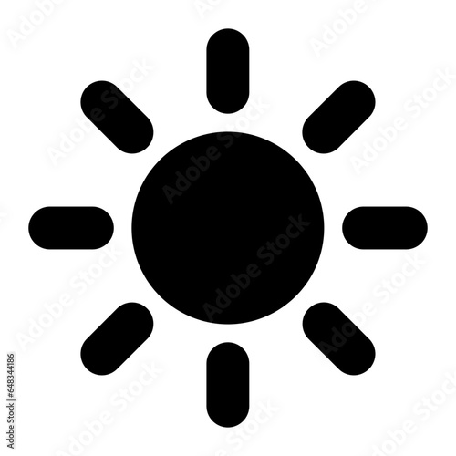 brightness glyph icon