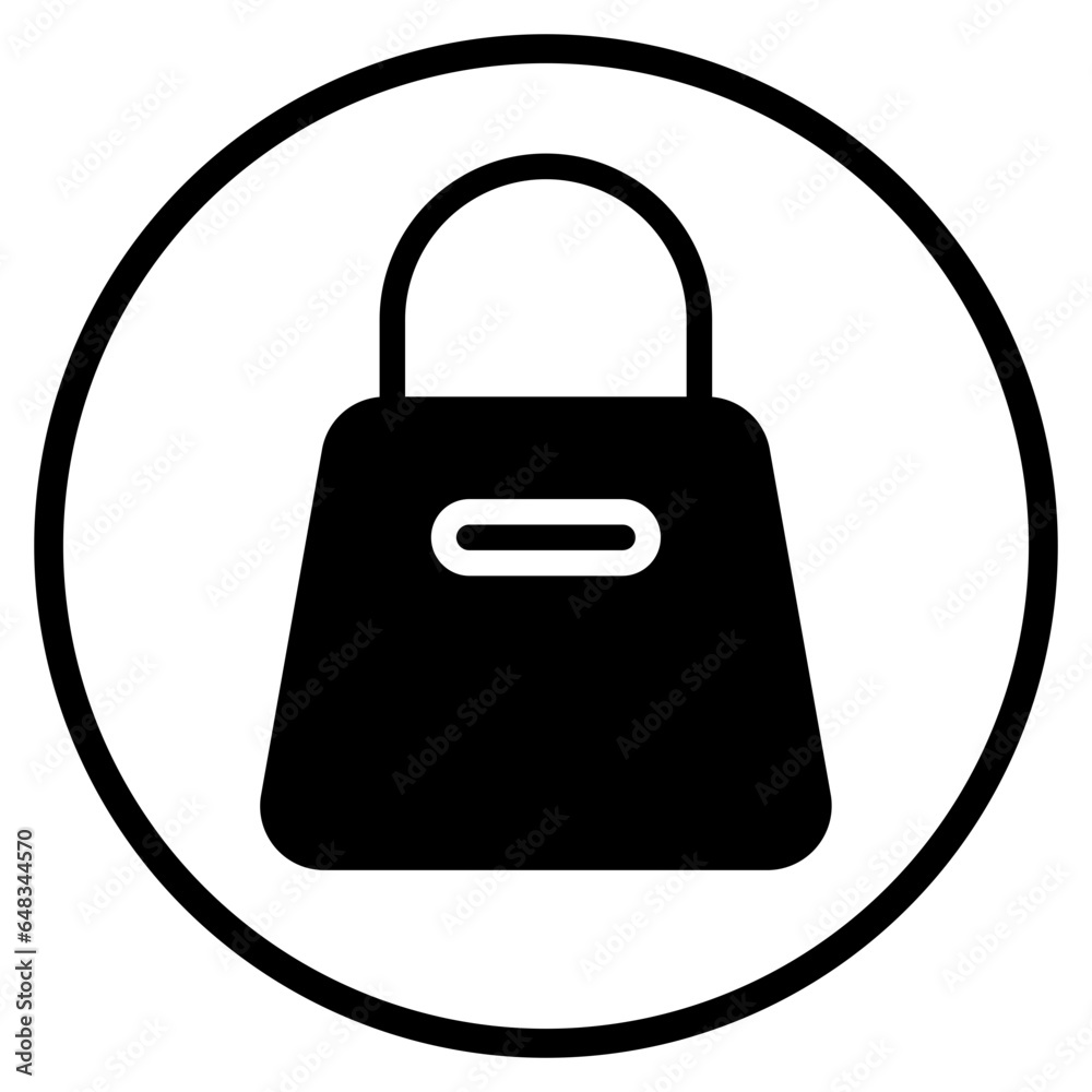 shopping bag glyph icon shopping bag glyph icon