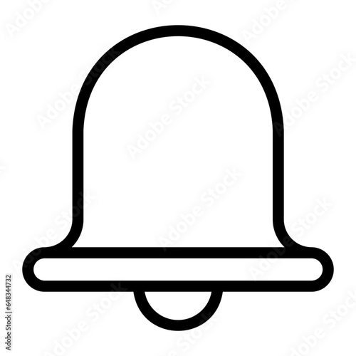 notification line icon