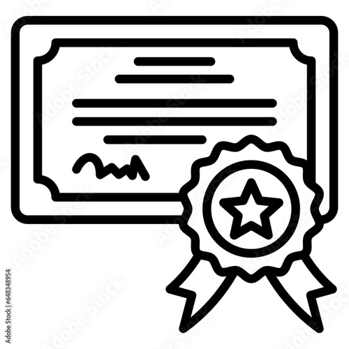 Certificate Icon