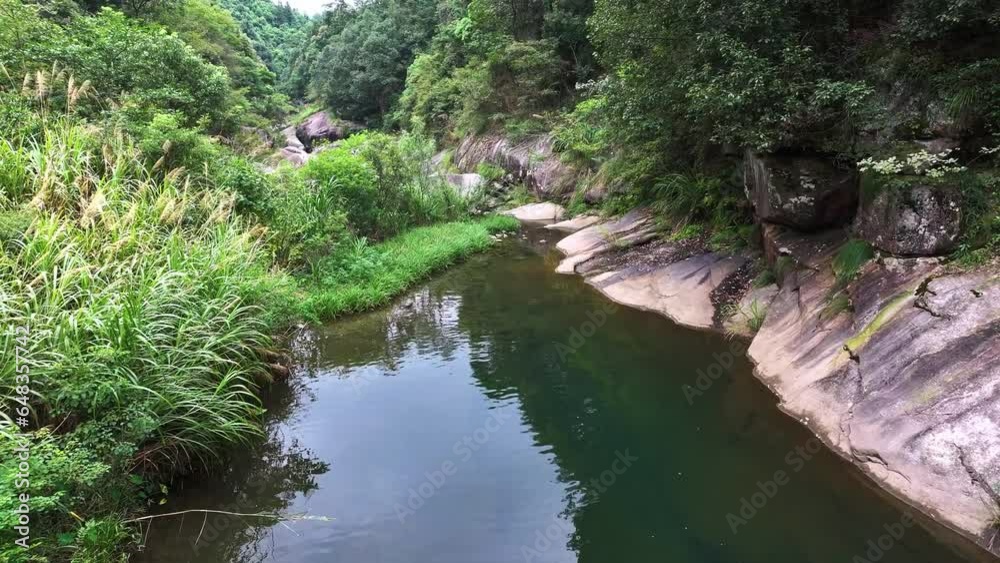 Scenery of Guanyin Bridge in Lushan Mountain, Jiujiang Scenery of Guanyin Bridge in Lushan Mountain, Jiujiang