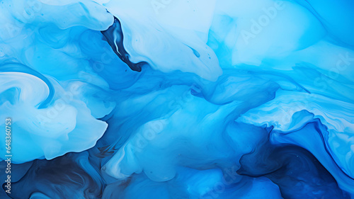 4K Abstract blue wallpaper. a wave or folded cloth-like pattern.