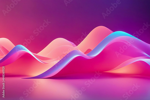 3d Red color wave Abstract Background and wallpaper © Samir6004