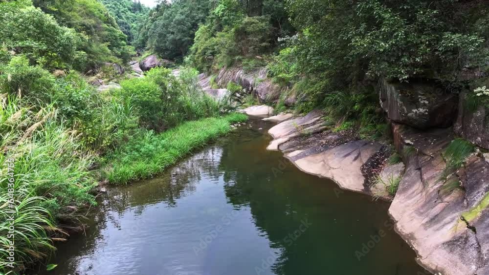 Scenery of Guanyin Bridge in Lushan Mountain, Jiujiang Scenery of Guanyin Bridge in Lushan Mountain, Jiujiang