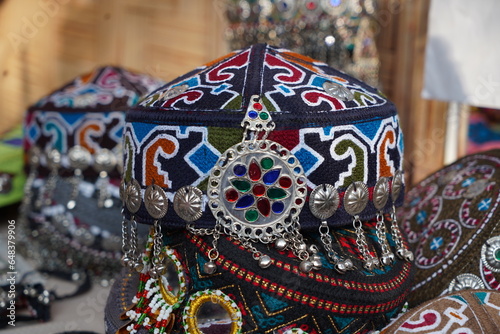 Multicolor Cap Handmade Hat Sindhi