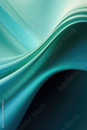 Simple Wavy Abstract Background © LadyAI