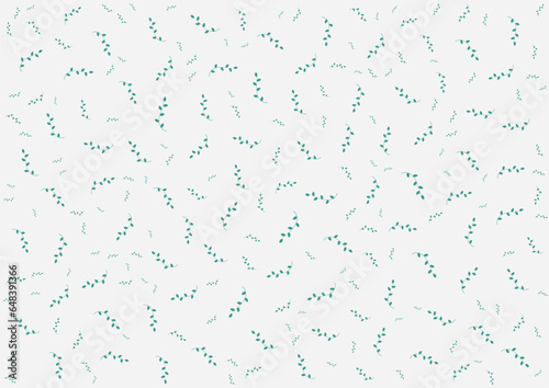 abstract floral leaf seamless pattern background design