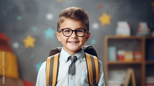 portrait of a smiling student