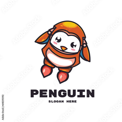 penguin tech mascot 