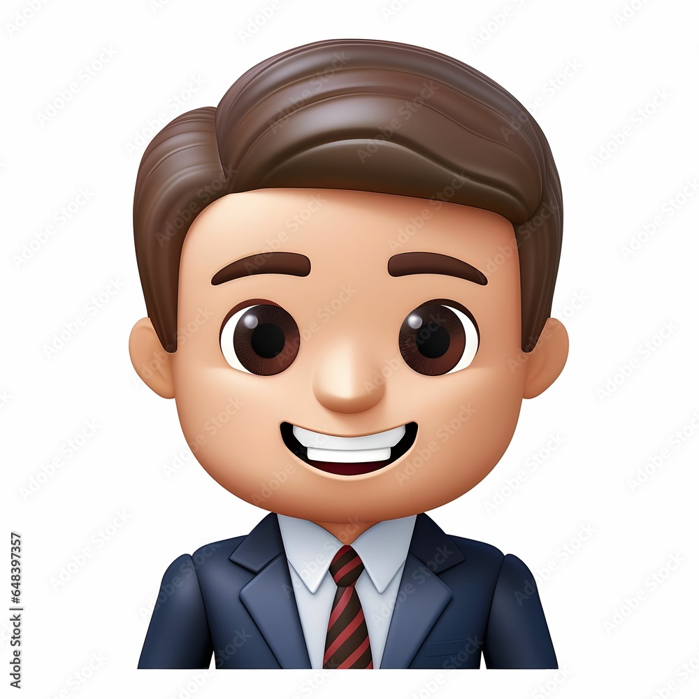 emoji of a businessperson Generative AI emoji of a businessperson Generative AI