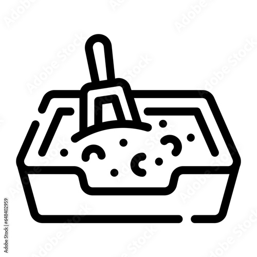 litter box Line Icon