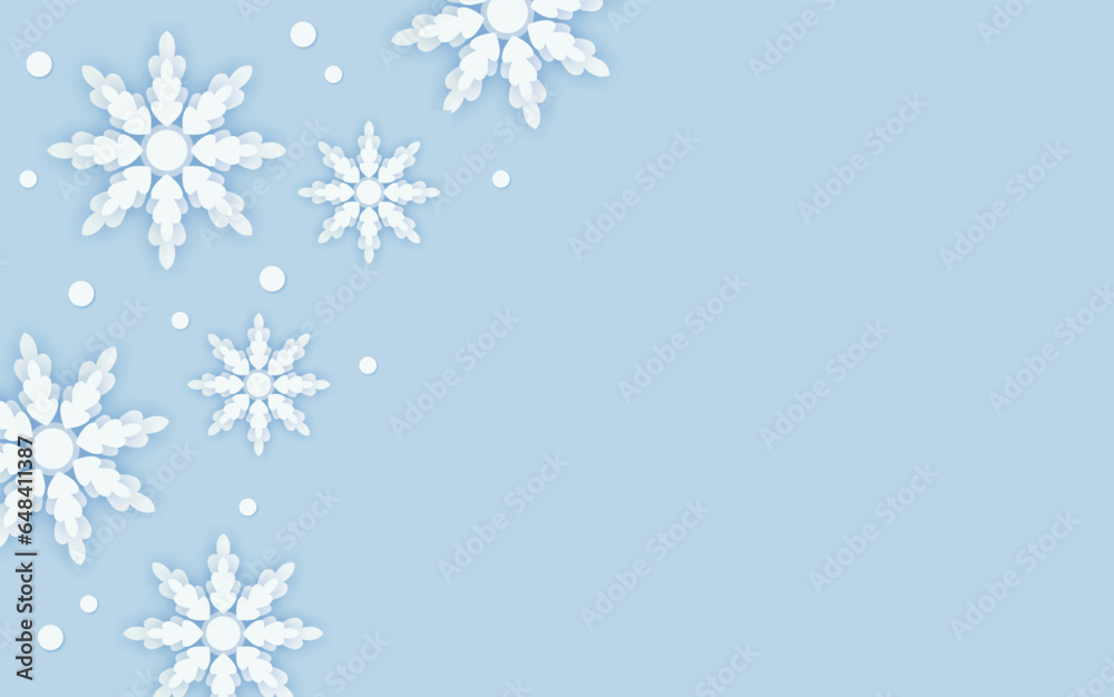 blue background with snowflake frame border ornament blue background with snowflake frame border ornament